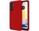 Funda Silicona Líquida Ultra Suave para Samsung Galaxy A25 5G color Roja