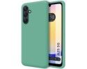 Funda Silicona Líquida Ultra Suave para Samsung Galaxy A25 5G color Verde