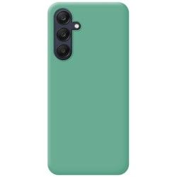 Funda Silicona Líquida Ultra Suave para Samsung Galaxy A25 5G color Verde 2