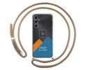 Personaliza tu Funda Colgante Transparente para Samsung Galaxy A05s con Cordon Camel Dibujo Personalizada