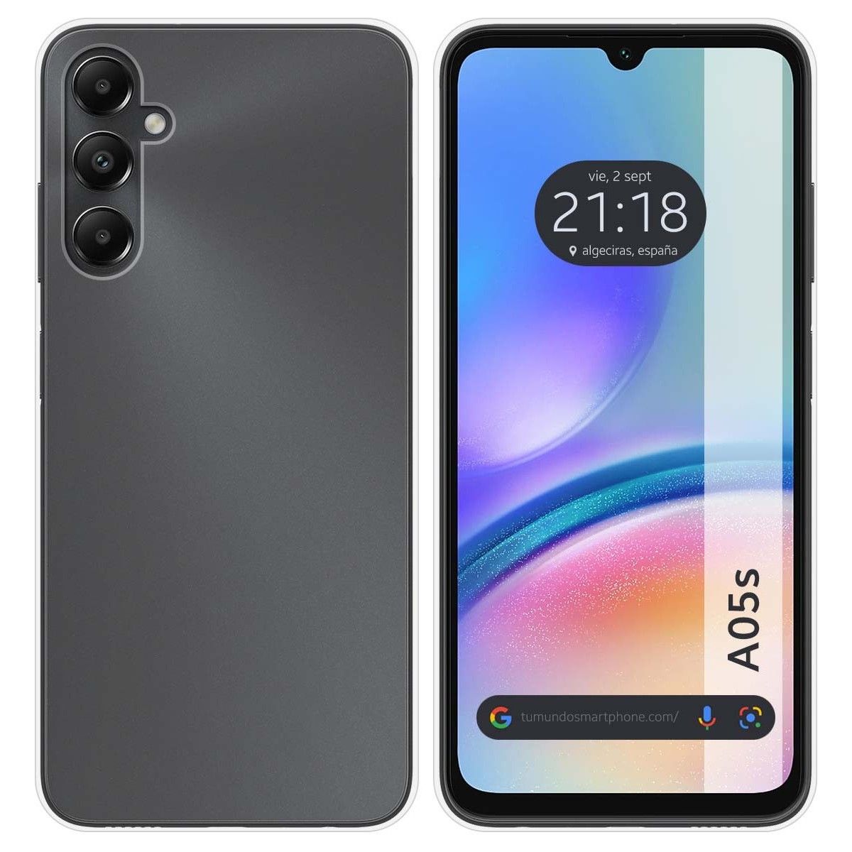 Funda Silicona Gel TPU Transparente para Samsung Galaxy A05s