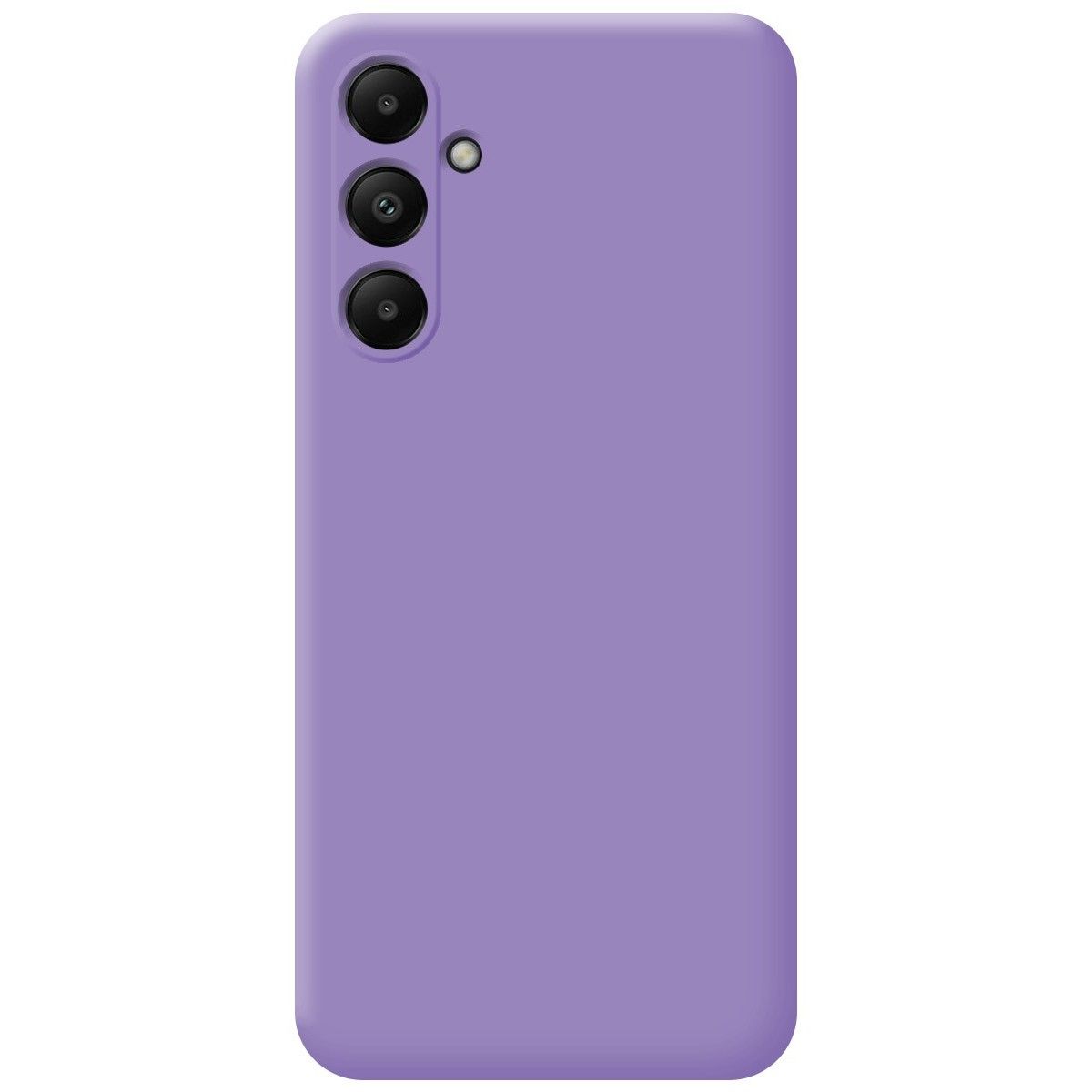 Funda Silicona Líquida Ultra Suave para Samsung Galaxy A05s color Morada
