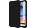 Funda Silicona Líquida Ultra Suave para Samsung Galaxy A05s color Negra