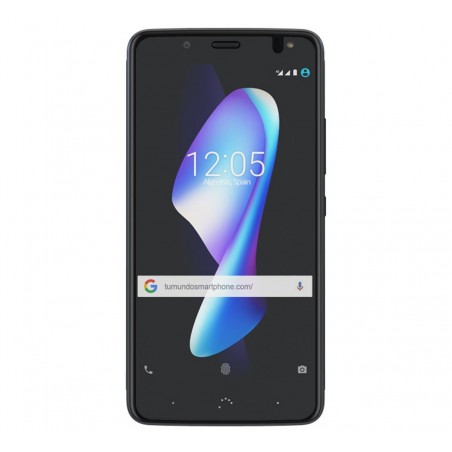 Protector Cristal Templado Frontal Completo Transparente para Bq Aquaris V Plus  Vidrio