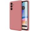 Funda Silicona Líquida Ultra Suave para Samsung Galaxy A05s color Rosa