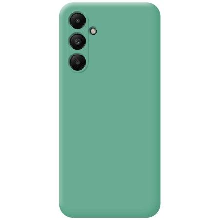 Funda Silicona Líquida Ultra Suave para Samsung Galaxy A05s color Verde