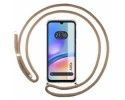 Funda Colgante Transparente para Samsung Galaxy A05s con Cordon Camel