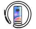 Funda Colgante Transparente para Samsung Galaxy A05s con Cordon Negro