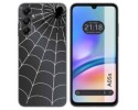 Funda Silicona Transparente para Samsung Galaxy A05s diseño Araña Dibujos