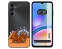 Funda Silicona Transparente para Samsung Galaxy A05s diseño Bufalo Dibujos