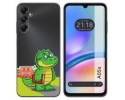 Funda Silicona Transparente para Samsung Galaxy A05s diseño Coco Dibujos