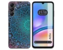 Funda Silicona Transparente para Samsung Galaxy A05s diseño Mandala Dibujos