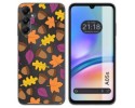 Funda Silicona Transparente para Samsung Galaxy A05s diseño Otoño Dibujos