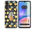 Funda Silicona Transparente para Samsung Galaxy A05s diseño Piña Dibujos