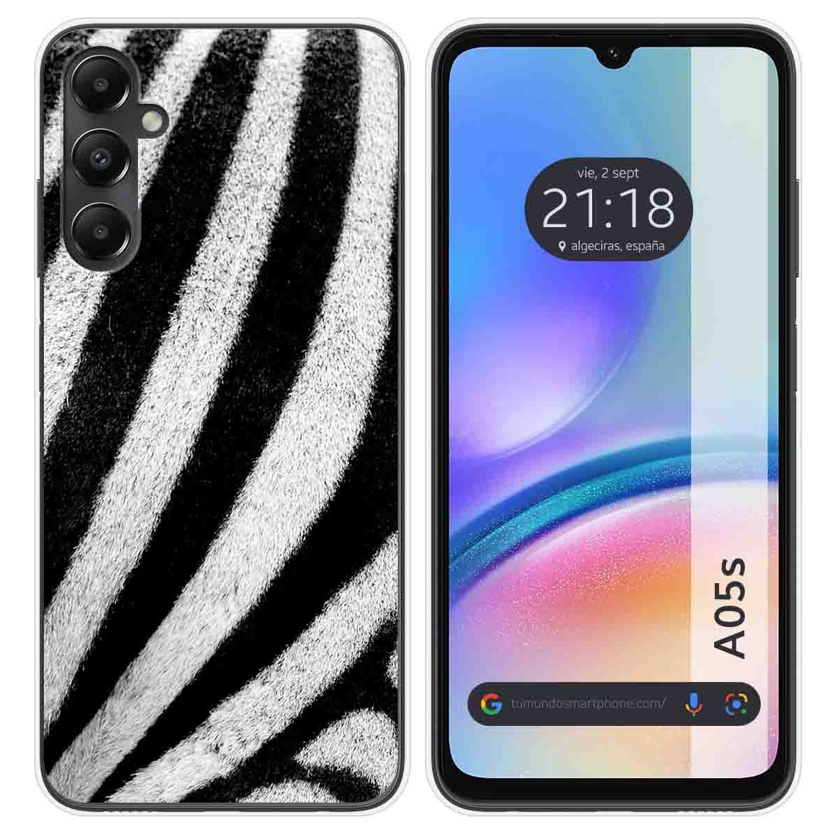 Funda Silicona para Samsung Galaxy A05s diseño Animal 02 Dibujos