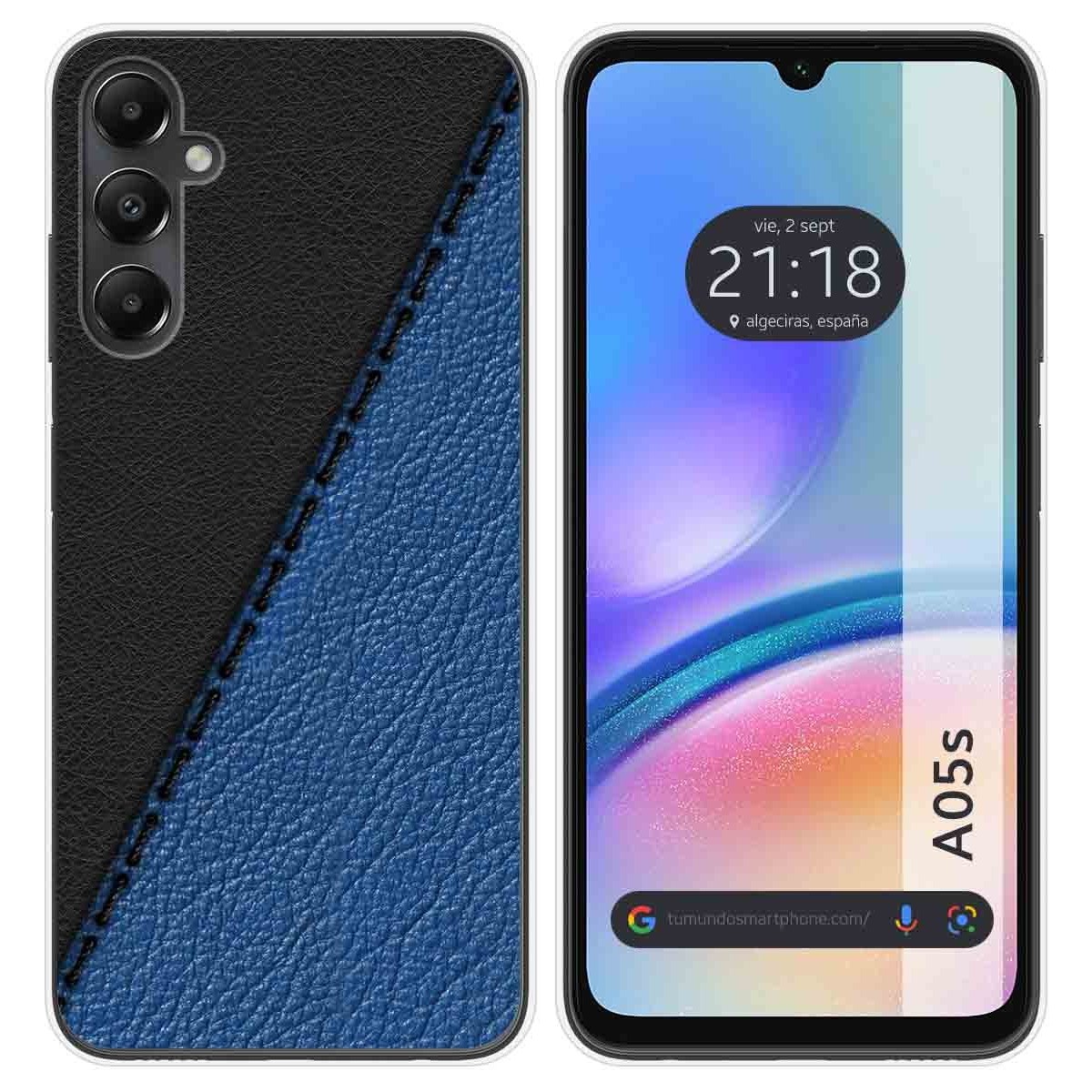 Funda Silicona para Samsung Galaxy A05s diseño Cuero 02 Dibujos