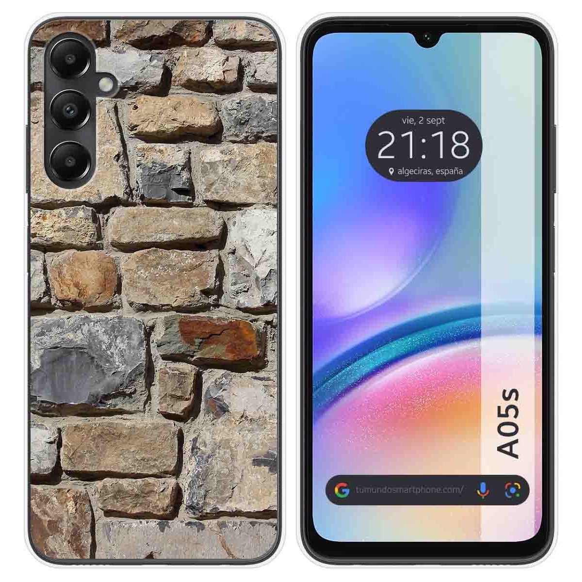 Funda Silicona para Samsung Galaxy A05s diseño Ladrillo 03 Dibujos