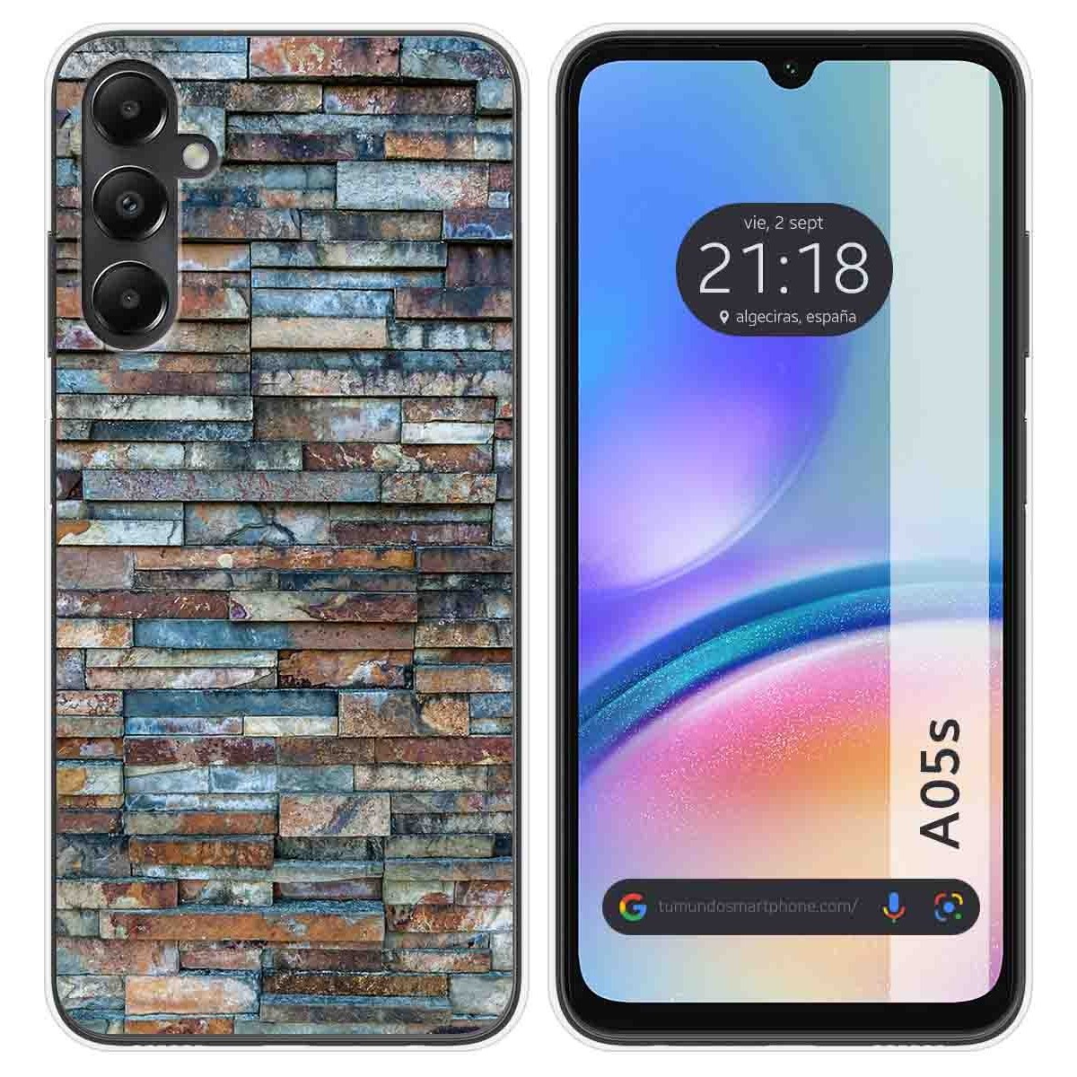 Funda Silicona para Samsung Galaxy A05s diseño Ladrillo 05 Dibujos