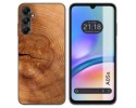 Funda Silicona para Samsung Galaxy A05s diseño Madera 04 Dibujos