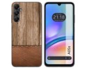 Funda Silicona para Samsung Galaxy A05s diseño Madera 09 Dibujos