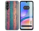Funda Silicona para Samsung Galaxy A05s diseño Madera 10 Dibujos
