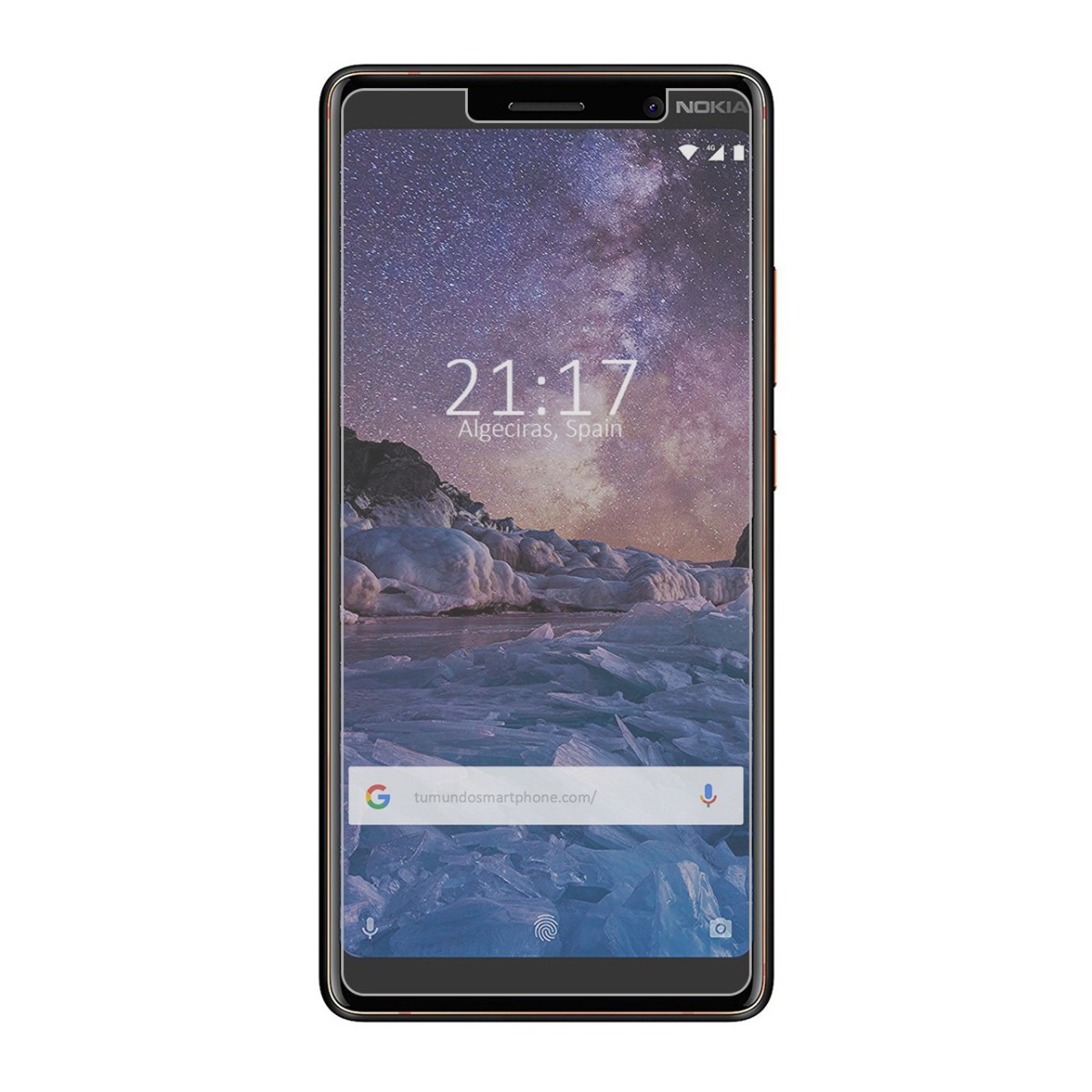 Protector Cristal Templado para Nokia 7 Plus Vidrio