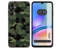 Funda Silicona para Samsung Galaxy A05s diseño Camuflaje Dibujos