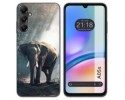 Funda Silicona para Samsung Galaxy A05s diseño Elefante Dibujos