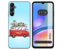 Funda Silicona para Samsung Galaxy A05s diseño Furgoneta Dibujos