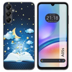 Funda Silicona para Samsung Galaxy A05s diseño Libro Cuentos Dibujos