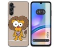 Funda Silicona para Samsung Galaxy A05s diseño Leon Dibujos