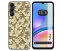 Funda Silicona para Samsung Galaxy A05s diseño Sand Camuflaje Dibujos