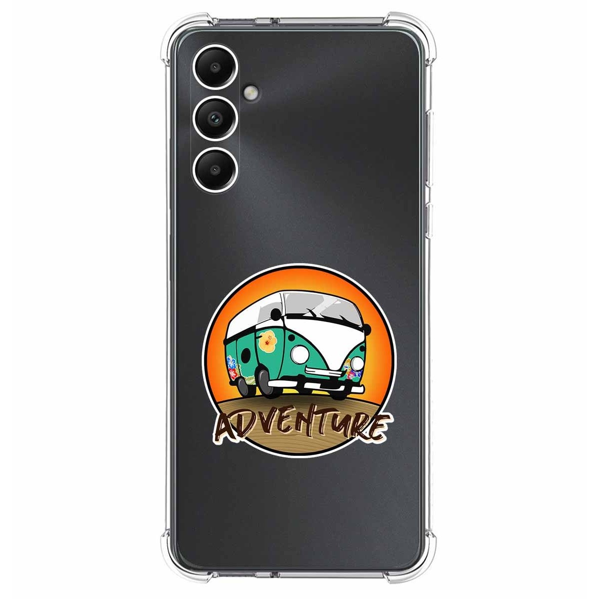 Funda Silicona Antigolpes para Samsung Galaxy A05s diseño Adventure Dibujos
