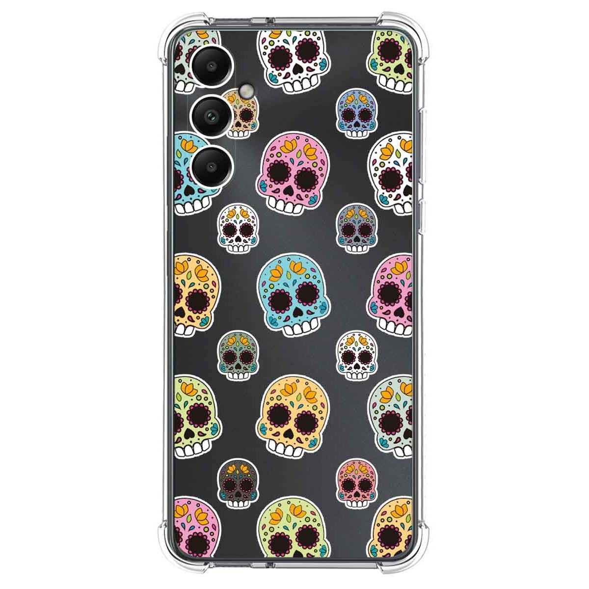 Funda Silicona Antigolpes para Samsung Galaxy A05s diseño Catrina Dibujos