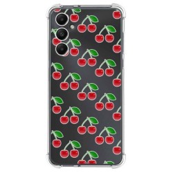 Funda Silicona Antigolpes para Samsung Galaxy A05s diseño Cerezas Dibujos
