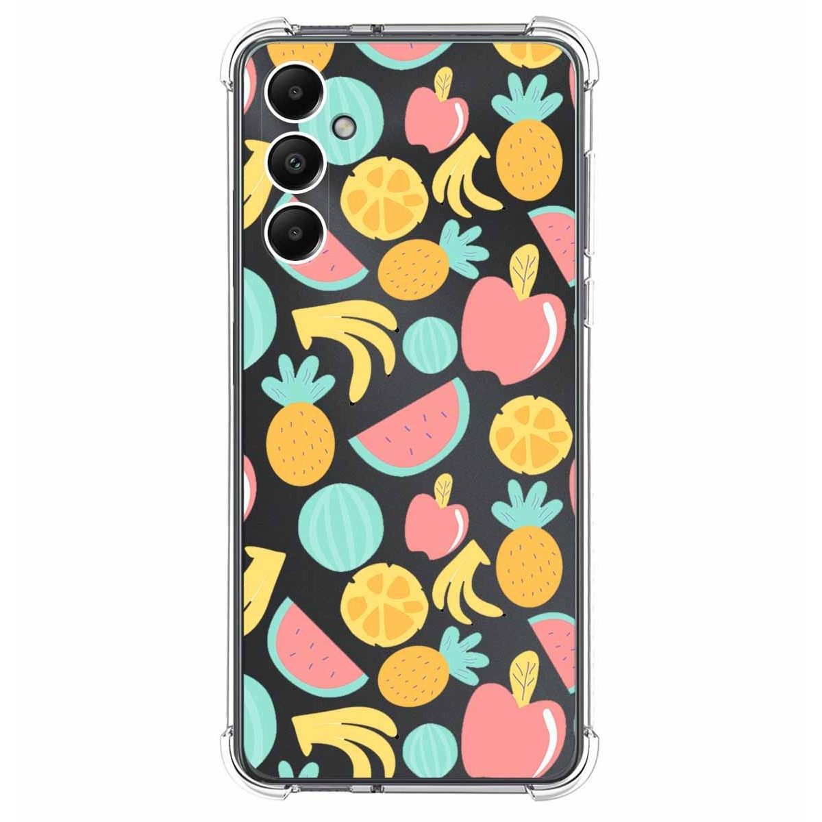 Funda Silicona Antigolpes para Samsung Galaxy A05s diseño Frutas 02 Dibujos