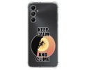 Funda Silicona Antigolpes para Samsung Galaxy A05s diseño Mujer Escalada Dibujos