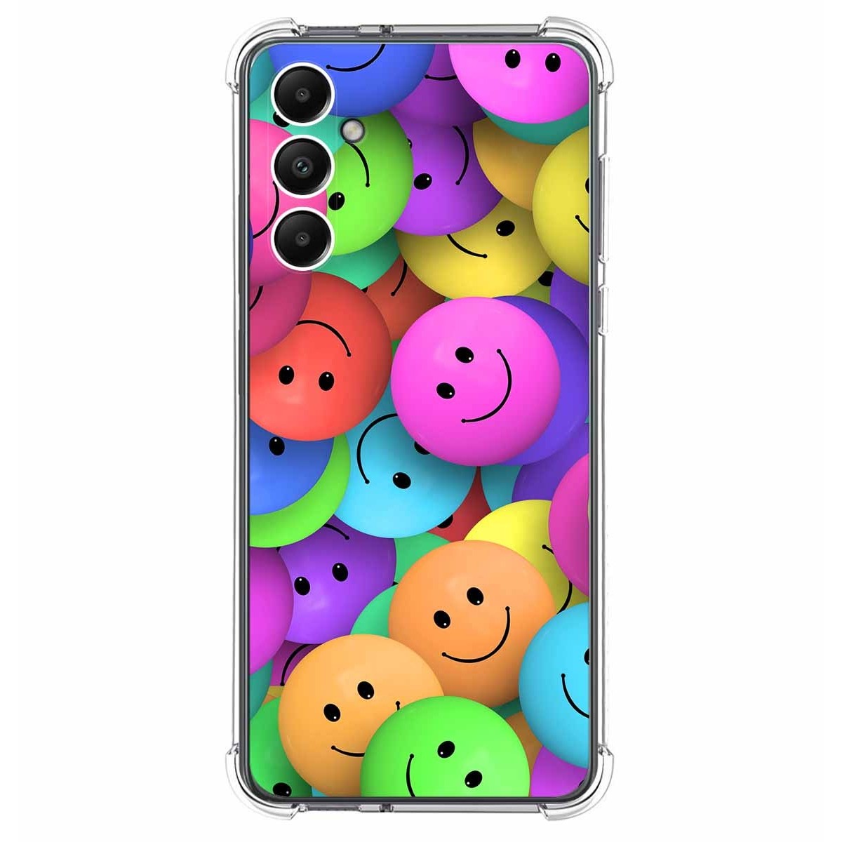 Funda Silicona Antigolpes para Samsung Galaxy A05s diseño Smile Dibujos