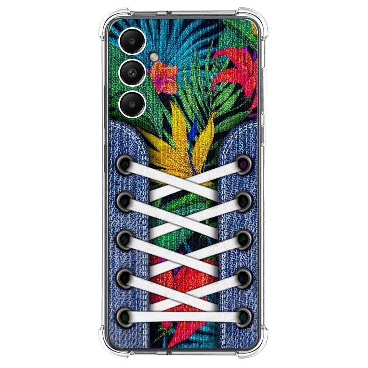 Funda Silicona Antigolpes para Samsung Galaxy A05s diseño Zapatillas 12 Dibujos