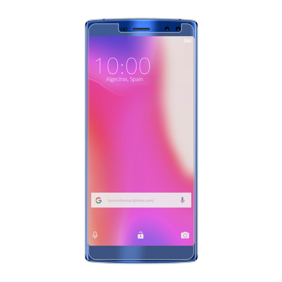 Protector Cristal Templado para Doogee Bl12000 Vidrio