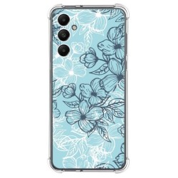 Funda Silicona Antigolpes para Samsung Galaxy A05s diseño Flores 03 Dibujos