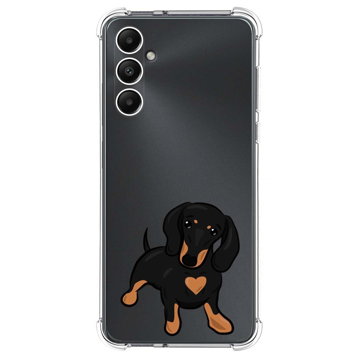 Funda Silicona Antigolpes para Samsung Galaxy A05s diseño Perros 04 Dibujos