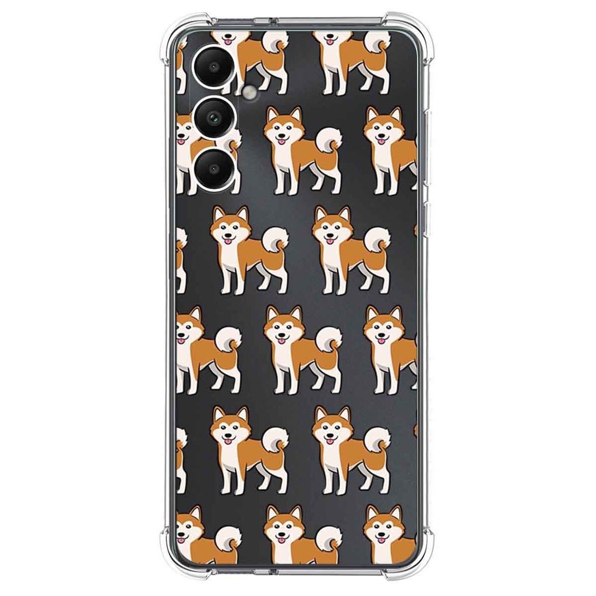 Funda Silicona Antigolpes para Samsung Galaxy A05s diseño Perros 08 Dibujos