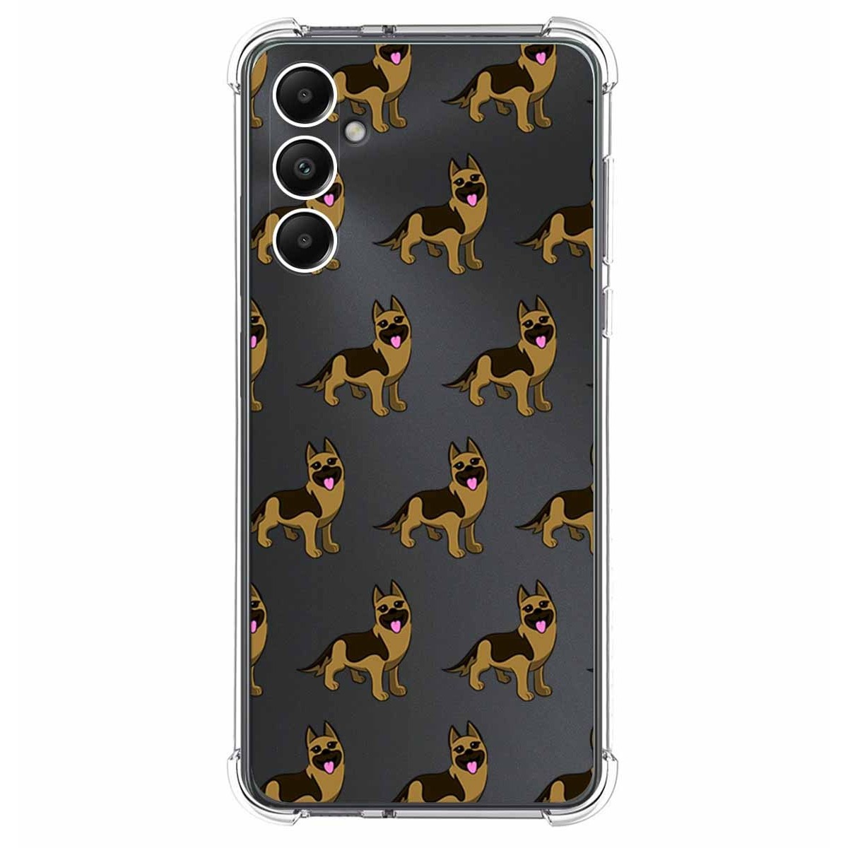 Funda Silicona Antigolpes para Samsung Galaxy A05s diseño Perros 09 Dibujos