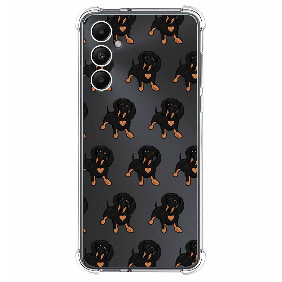 Funda Silicona Antigolpes para Samsung Galaxy A05s diseño Perros 10 Dibujos