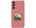 Funda Silicona Líquida Rosa para Samsung Galaxy A05s diseño Adventure Dibujos