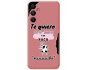 Funda Silicona Líquida Rosa para Samsung Galaxy A05s diseño Vaca Dibujos