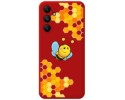 Funda Silicona Líquida Roja para Samsung Galaxy A05s diseño Abeja Dibujos