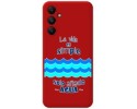 Funda Silicona Líquida Roja para Samsung Galaxy A05s diseño Agua Dibujos