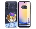 Funda Silicona Transparente para Samsung Galaxy A25 5G diseño Cabra Dibujos